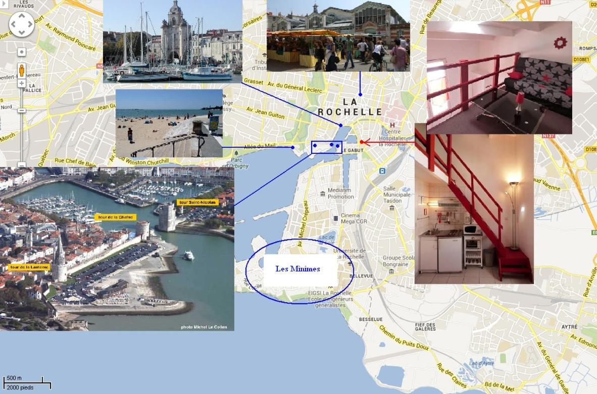 Sea Sun Cocoon Lägenhet La Rochelle  Exteriör bild